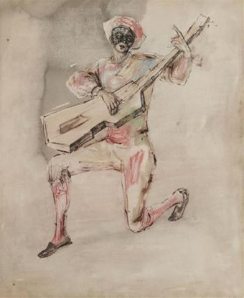 Pierrot Musicien by 
																	Stanislao Lepri