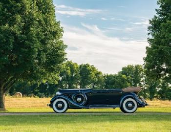 1934 Lincoln Model KB Convertible Sedan by Dietrich by 
																			 Lincoln Motor Company