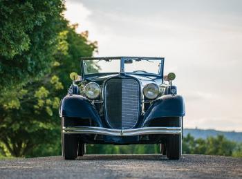 1934 Lincoln Model KB Convertible Sedan by Dietrich by 
																			 Lincoln Motor Company