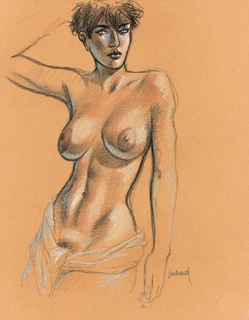 Femme nue by 
																	Andre Juillard
