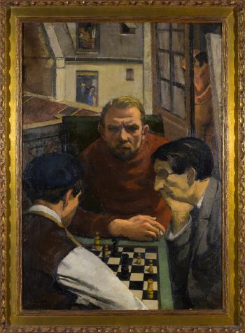 Chess Players by 
																			Francois Eberl