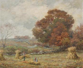 Fall Harvest by 
																			Fred Winthrop Ramsdell