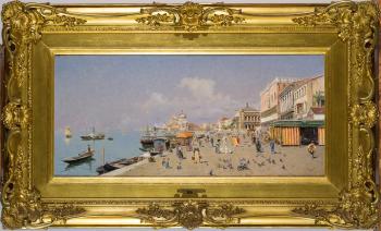 View of Venice by 
																			Antonio Maria de Reyna