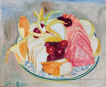 Fruit Plate by 
																	 Zhang Enli