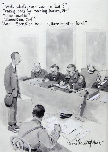 If Only Theyd Make Old Bill President of Those Tribunals by 
																	Bruce Bairnsfather