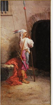 Moorish Guard by 
																			Etienne Furlaud