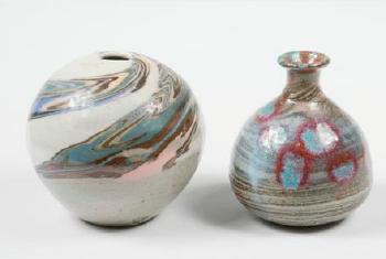 Collection Of (6) Pieces Of Contemporary Art Pottery By Makoto Yabe
 by 
																			Makoto Yabe