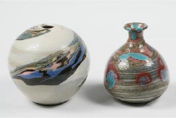 Collection Of (6) Pieces Of Contemporary Art Pottery By Makoto Yabe
 by 
																			Makoto Yabe