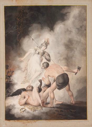 Mythological Scenes by 
																			Johann Georg Volmar