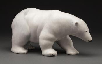 Polar bear by 
																			Jacko Kadluk