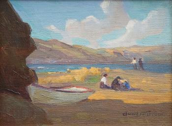 A Sunny Afternoon, Seatoun by 
																	Claus Edward Fristrom