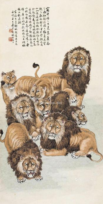 Lions by 
																	 Zhe Jiang
