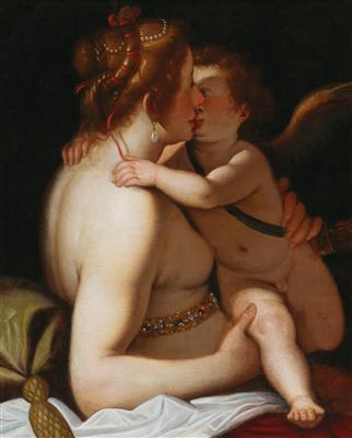 Venus and Cupid by 
																			Giovanni Battista Paggi