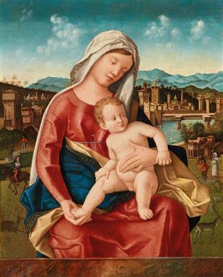 Madonna and Child by 
																			Bartolomeo Veneto