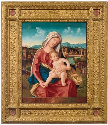 Madonna and Child by 
																			Bartolomeo Veneto