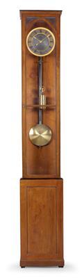A long-case clock with year movement by 
																	Alois Schenck Zogling v. Berlinger
