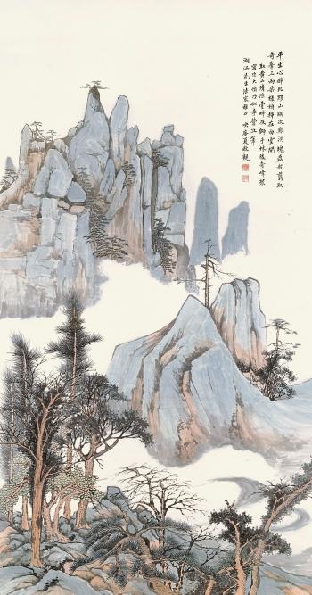 Magnificent views of mount huang by 
																	 Xia Jingguan