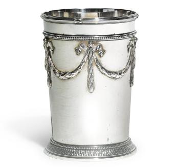 A Fabergé Silver Beaker, Workmaster Anders (Antii) Nevalainen, St Petersburg by 
																	Anders Nevalainen