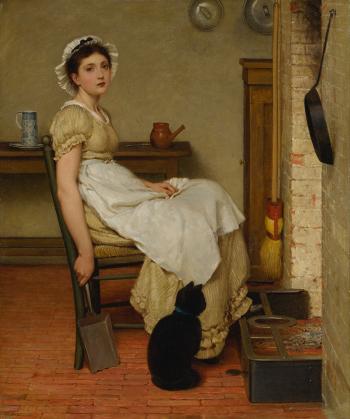 Her First Place by 
																	George Dunlop Leslie