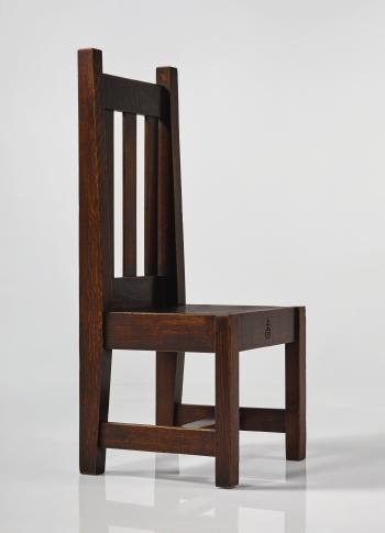 Hall Chair, Model No. 031 by 
																	 Roycrofters