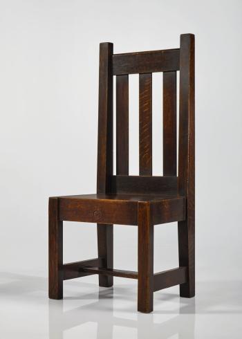 Hall Chair, Model No. 031 by 
																	 Roycrofters