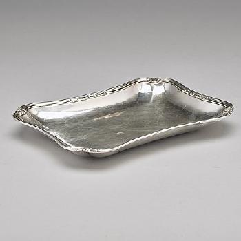 A Swedish 18th Century Silver Dish by 
																			Jonas Thomasson Ronander