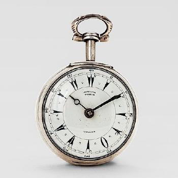 Silver Pocket Watch For The Turkish Market by 
																			Edward Prior