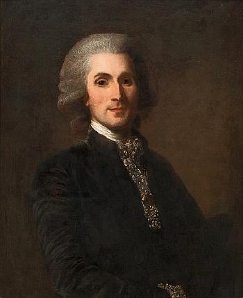 Portrait Of Claude-françois Martineau De Floriant (1752–1827) by 
																			Alexander Roslin