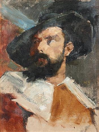 Portrait Of A Man by 
																			Helene Schjerfbeck
