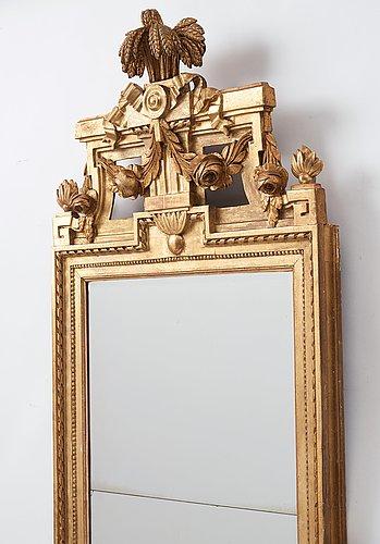 A Gustavian Mirror by 
																			J Akerblad