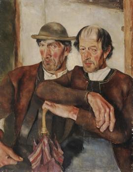 Zwei Bauern by 
																	Paul Matthias Padua