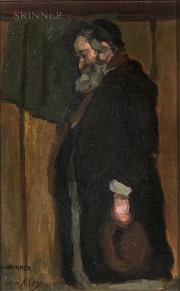 Portrait Of A Rabbi by 
																	William Auerbach-Levy
