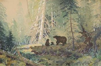 Bear Family by 
																	Frantisek Danek-Sedlacek