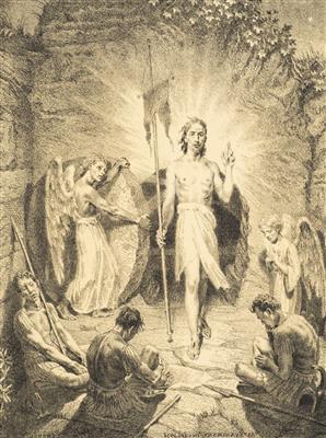 Resurrection of Christ (large by 
																	Max Svabinsky
