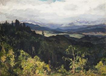 Spring in the Foothills by 
																	Gustav Macoun