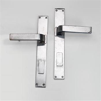 Two door handles designed by Otto Wagner by 
																			Otto Wagner