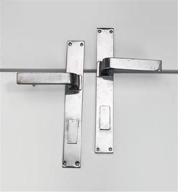 Two door handles designed by Otto Wagner by 
																			Otto Wagner