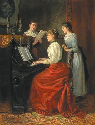 Musikalische Unterhaltung by 
																			Wilhelm Friedenberg