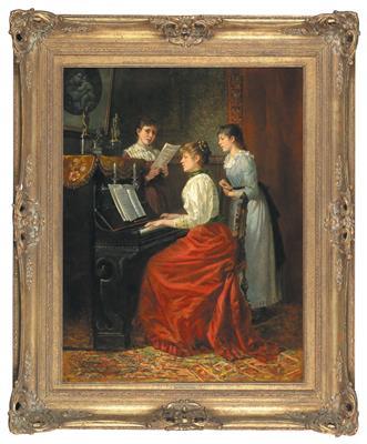 Musikalische Unterhaltung by 
																			Wilhelm Friedenberg