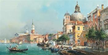 Kanal in Venedig by 
																			Detlev Nitschke