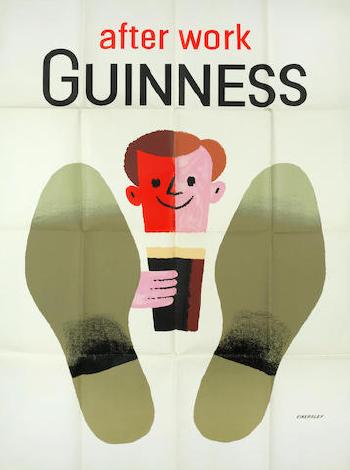 Guinness After Work by 
																	Tom Eckersley