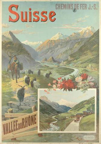 Suisse Vallee Du Rhone by 
																	Hugo d'Alesi