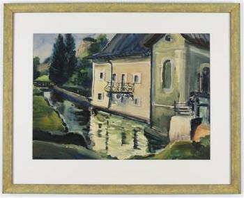 Schloss am Kanal by 
																			Hans Kobinger