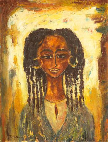 Nubian Girl by 
																	Tahia Halim
