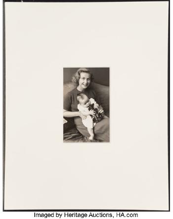 Untitled (Photographer's Wife and Child) by 
																			Elliott Erwitt