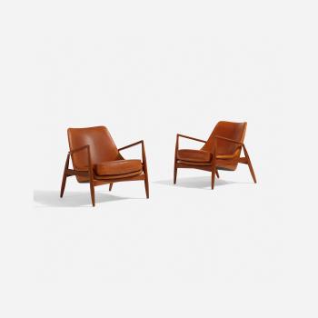 Seal Lounge Chairs by 
																			 Olof Perrson Mobler