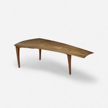 Important Three-Legged Dining Table For Lawrence And Alice Seiver by 
																			Wharton Esherick