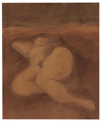 Untitled (Reclining Nude) by 
																	Bruce Conner