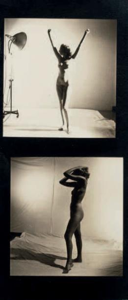 Nu féminin, planche contact avec deux images by 
																	Louise Dahl-Wolfe