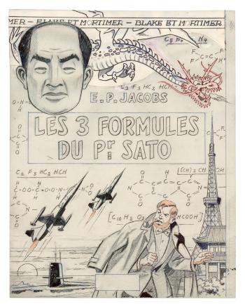 Blake et Mortimer, Les 3 Formules du Professeur Sato (T.11) by 
																	Edgar P Jacobs